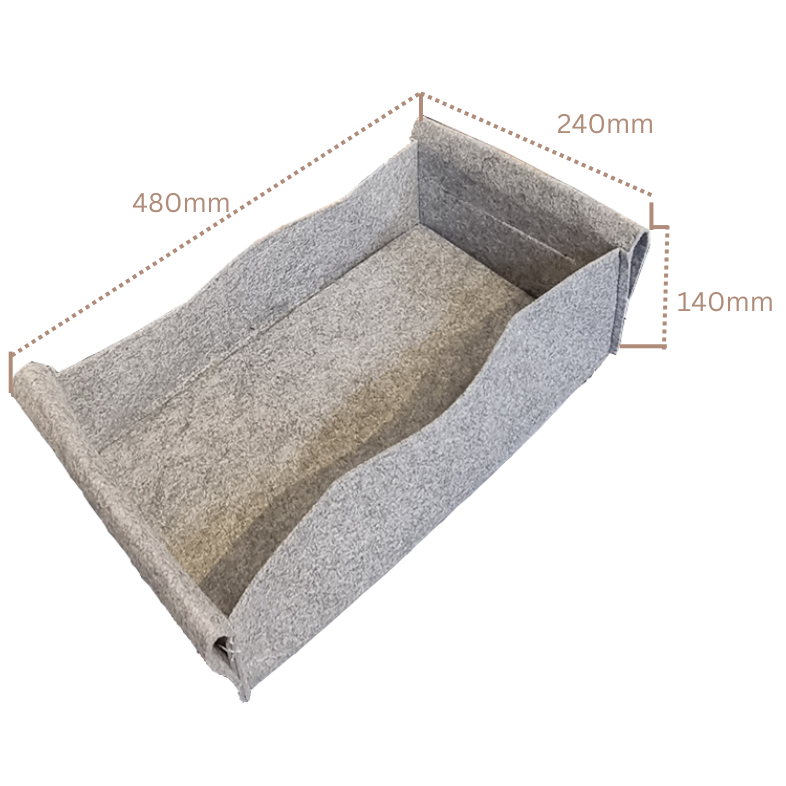 Peggie Felt Basket