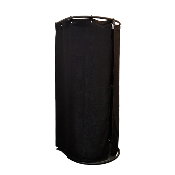 Mobile Fitting Room Black Frame