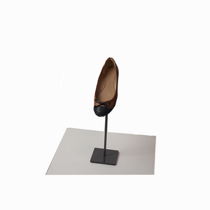 RENTAL Small Dark Grey Metal Shoe Stand (RENTSS1)
