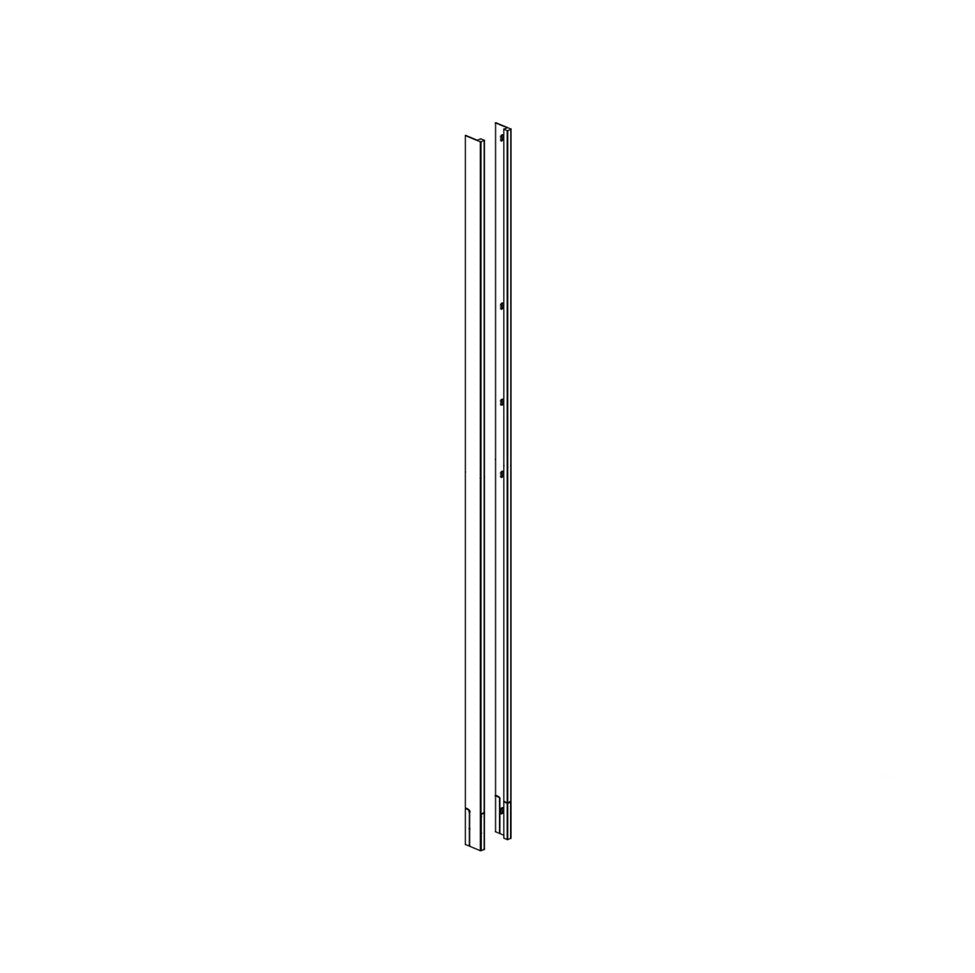 MAXe Single Sided Batten Mounted Post Cover Set - H2360