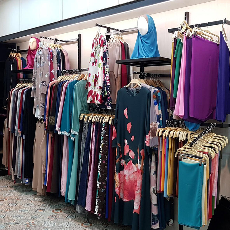 Retail display for muslimah fashion