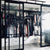 Walk-in closet with sliding doors