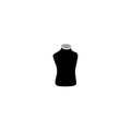 child fabric bust torso
