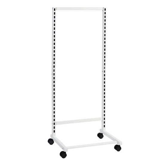 MAXe Single Sided Mobile Display Stand on Castors - W632 x D370 x H1455