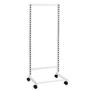 MAXe Single Sided Mobile Display Stand on Castors - W632 x D370 x H1450