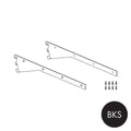 MAXe Adjustable Angle Shelf Bracket Set, 500D