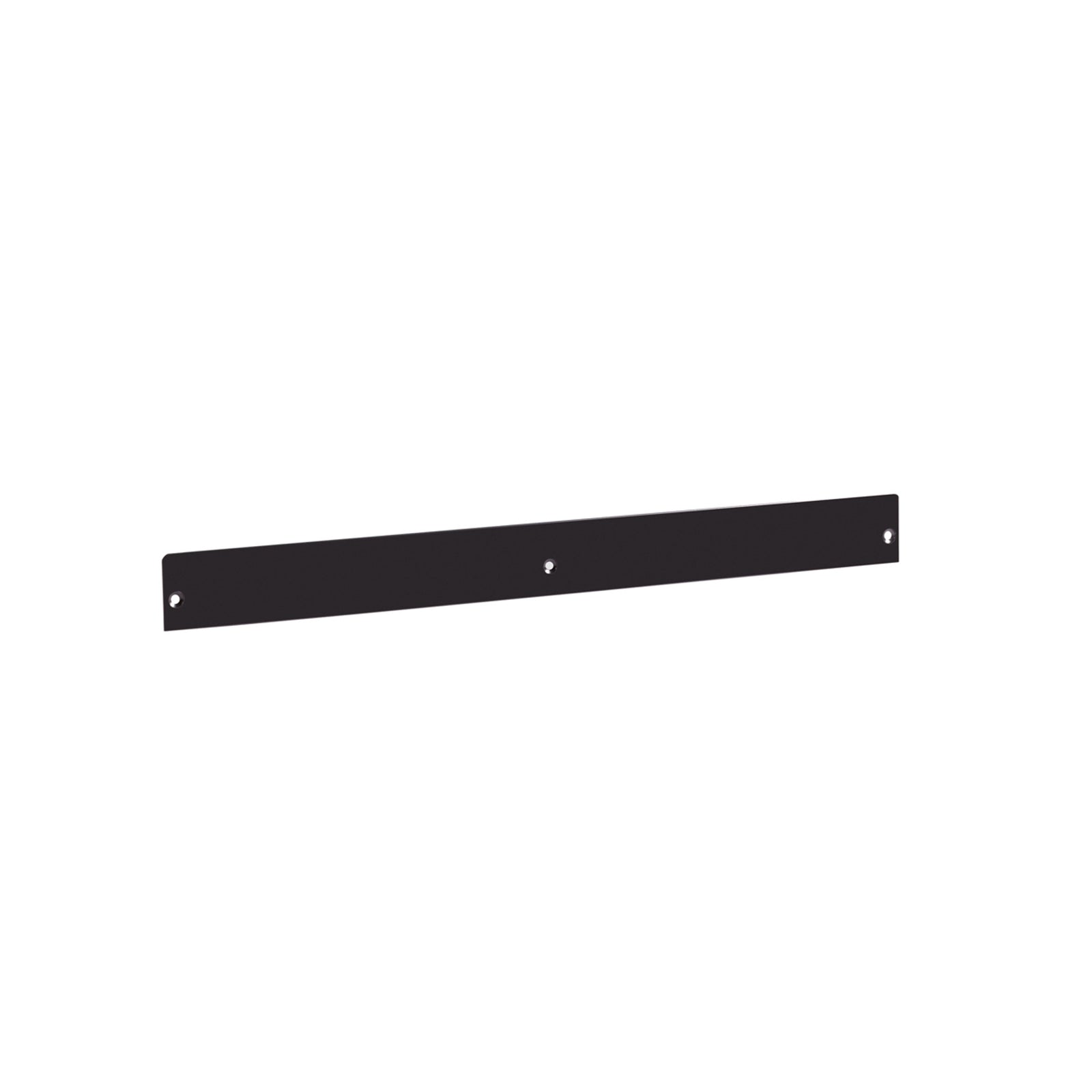 MAXe Shelf Lip 600mm Bay - W593 x H52 x T2.5 - Black Sand