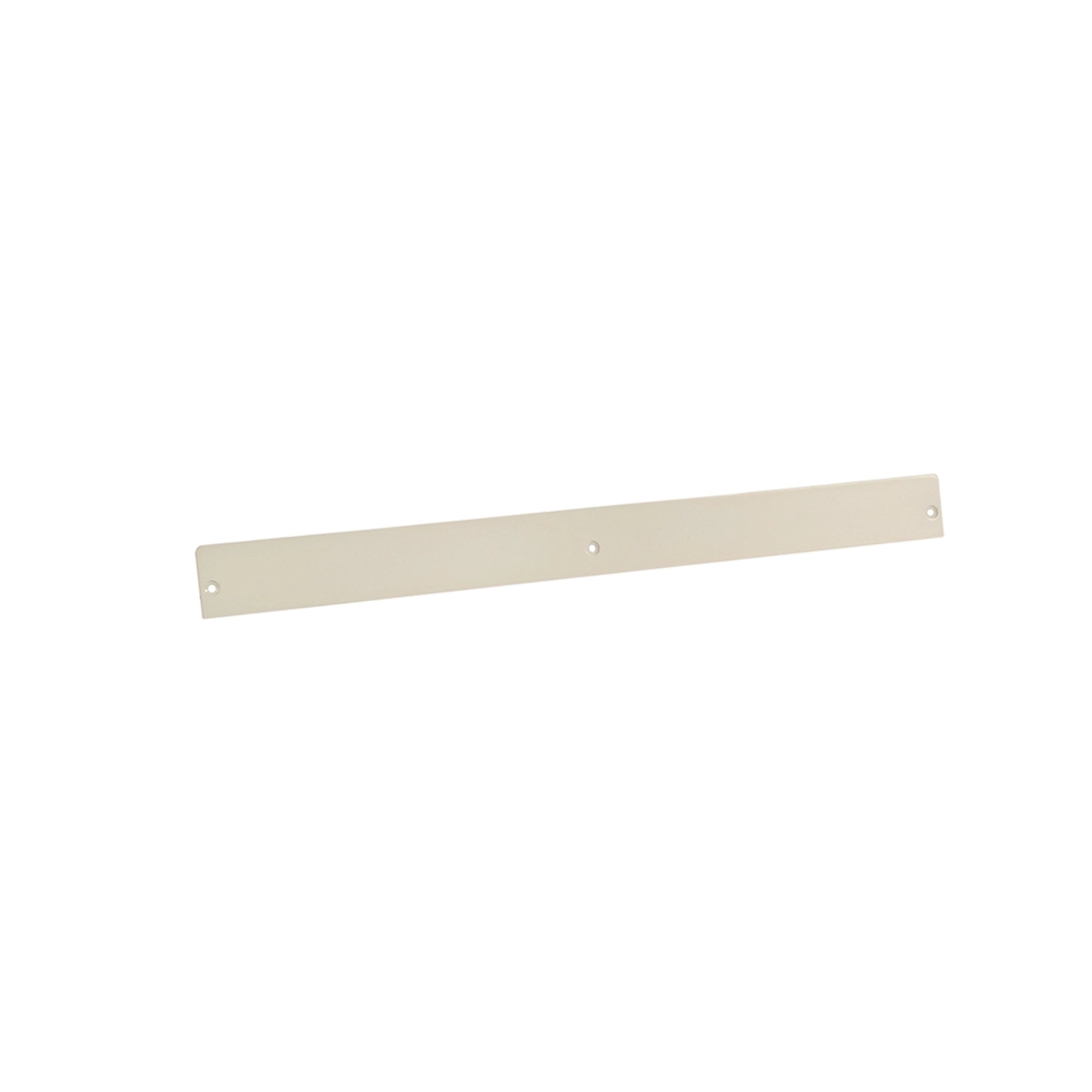 MAXe Shelf Lip 600mm Bay - W593 x H52 x T2.5 - White Sand