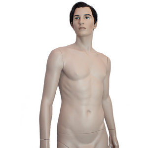 RENTAL Male Mannequin w Hair and Makeup - M1 (RENTBR3708SC)