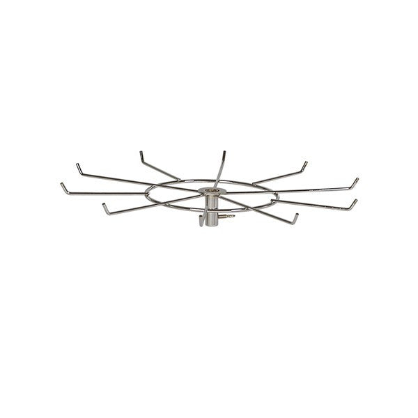 10 Prong Spinner for Signage Hardware Stems &amp; Base 340mm DIA