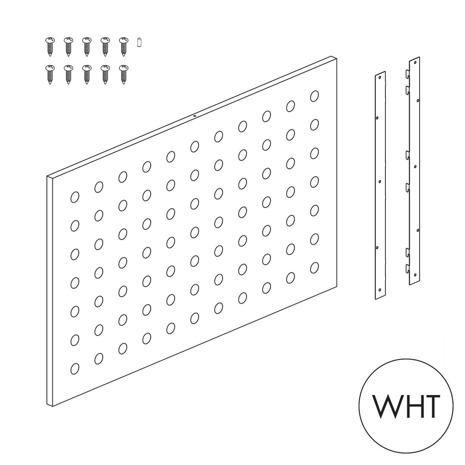 Peggie Perforated Panel, 890Wx558H