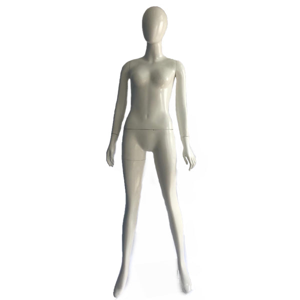 RENTAL Female Egghead Mannequin (RENTBR3701WH)