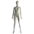 RENTAL Female Egghead Mannequin (RENTBR3701WH)