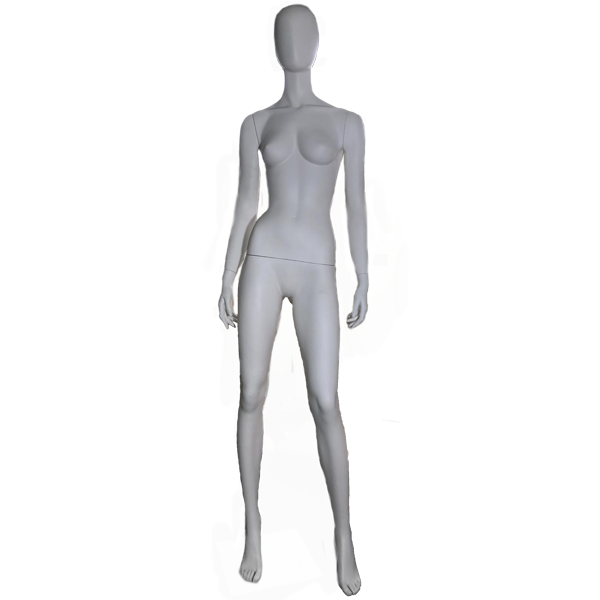 RENTAL Female Egghead Mannequin - W20 (RENTBR3715WH)