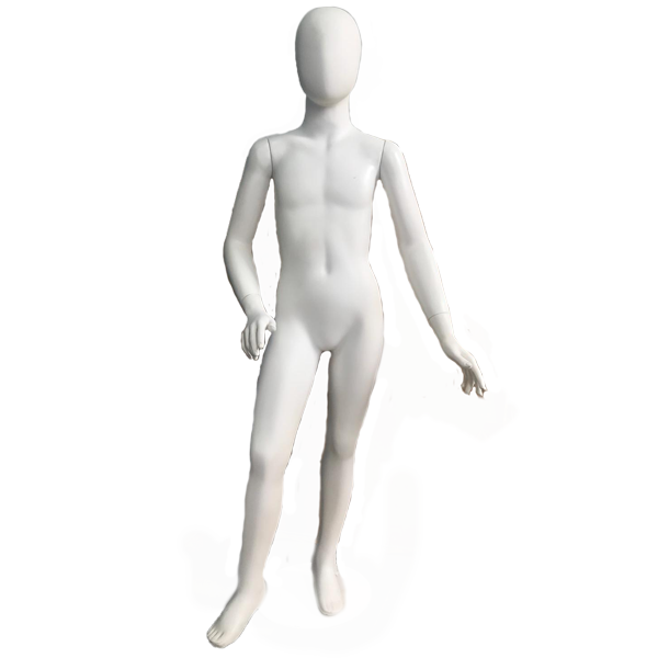 RENTAL Child European Made Egghead Mannequin - C3 (RENTCR2703WH)