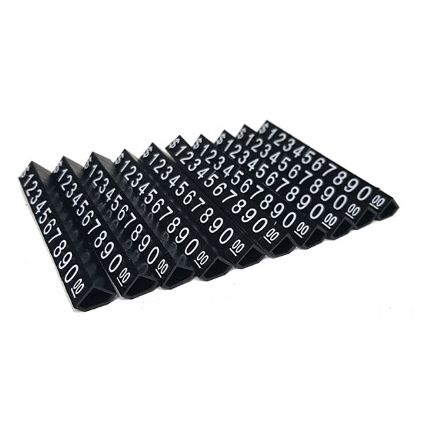 Price Display Plastic Bits - W60 x 85mm High