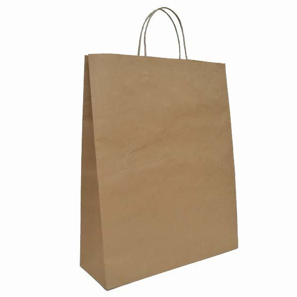 Eco-Kraft Paper Bag Extra Large - W370 x H460 x G130 (AR8025-MAIN)