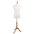 Budget Male Fabric Bust Kit with Base
