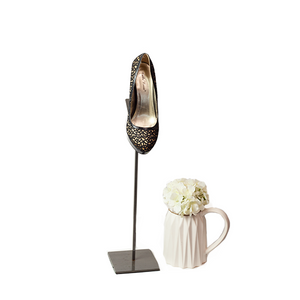 RENTAL Large Dark Grey Metal Shoe Stand (RENTSS2)