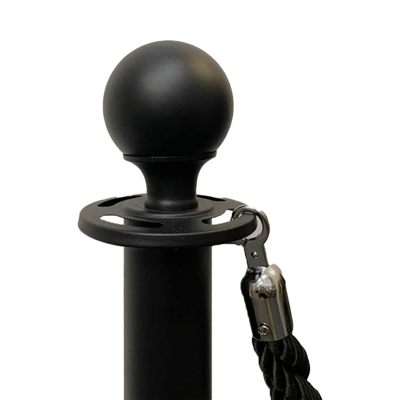 Queue Pole Base - H920 x Base 315mm DIA