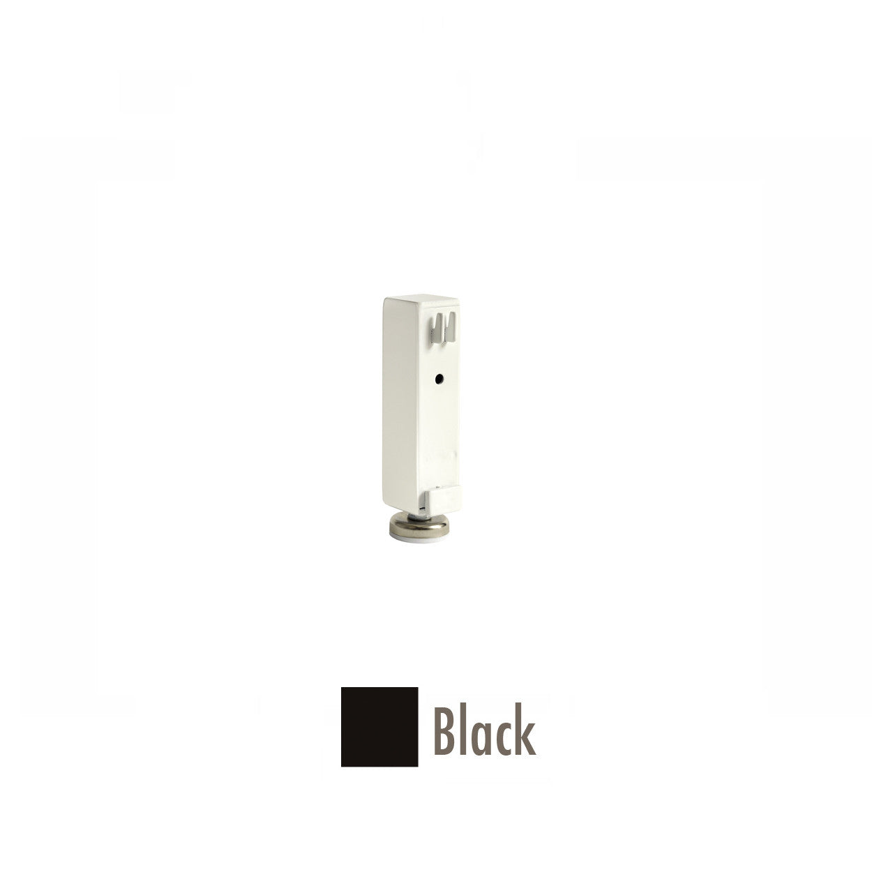 MAXe heel with glide  25.4 D x 25.4 W x 120 H mm