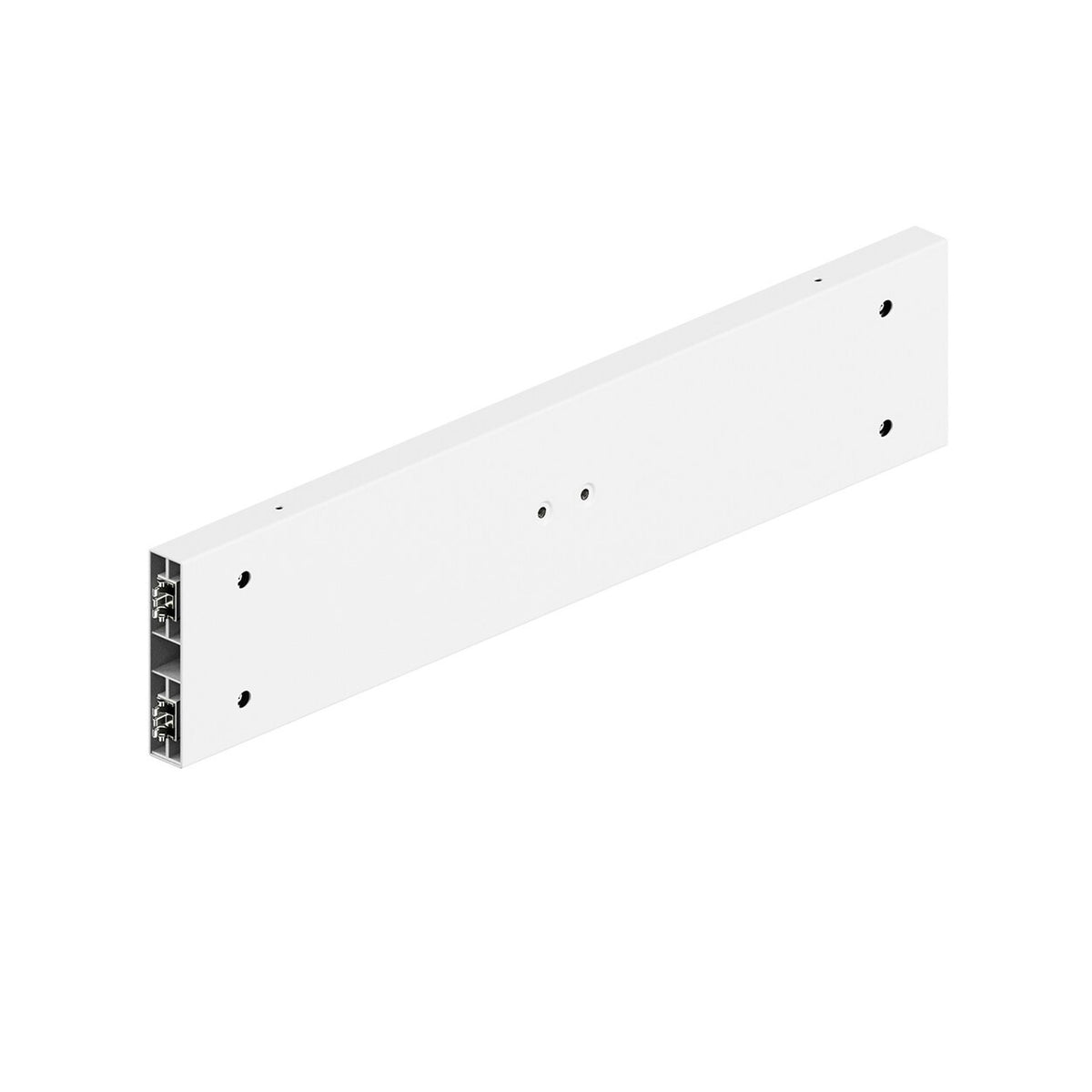 MAXe Base Joining Rail 600mm Bay - W568 x D25.4 x H120