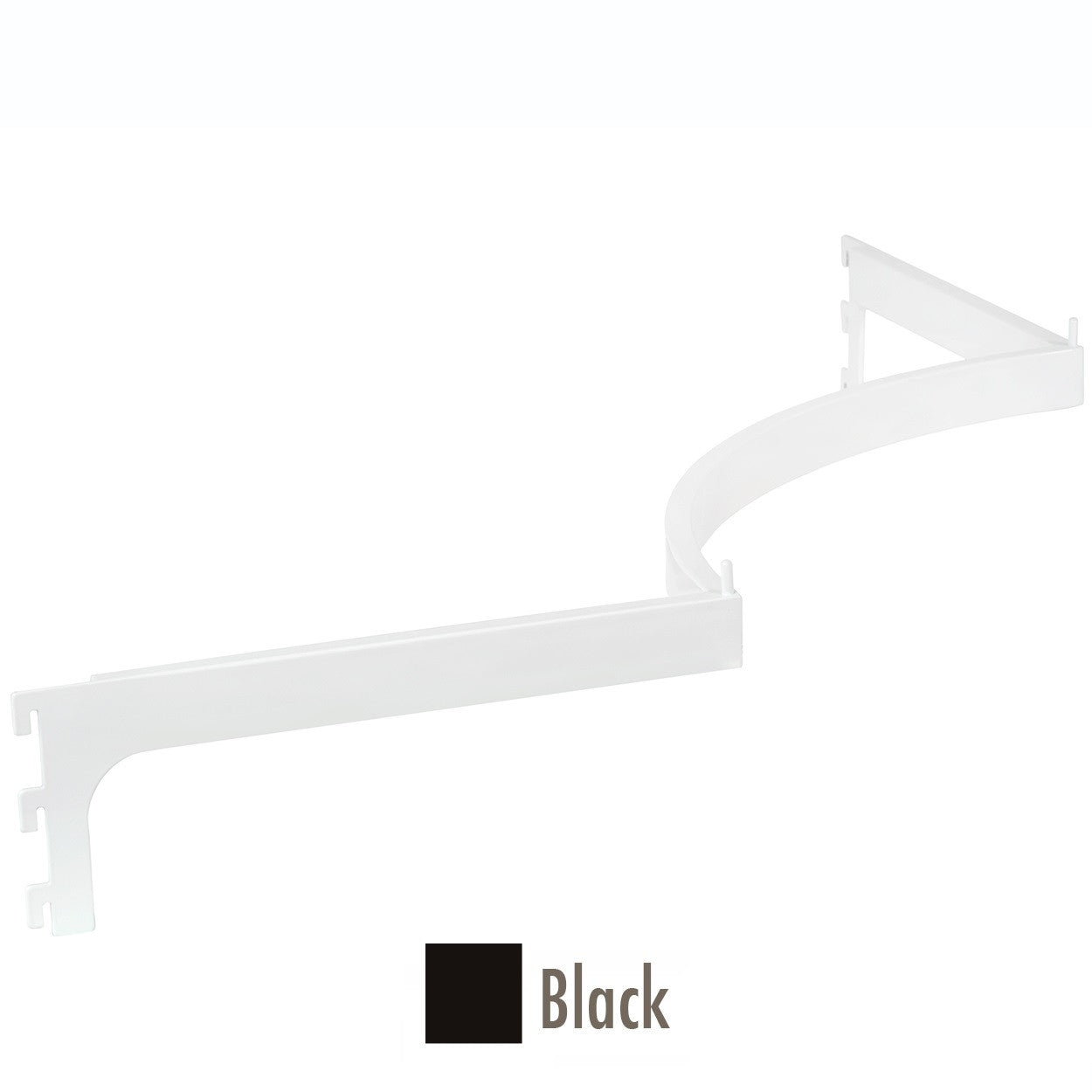 Maxe Corner Hangrail Rectangular Section To Fit Corner (E41266)