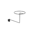 MAXe Backrail Hat Display - 150mm DIA x 4 mm DIA wire (E4352BK)