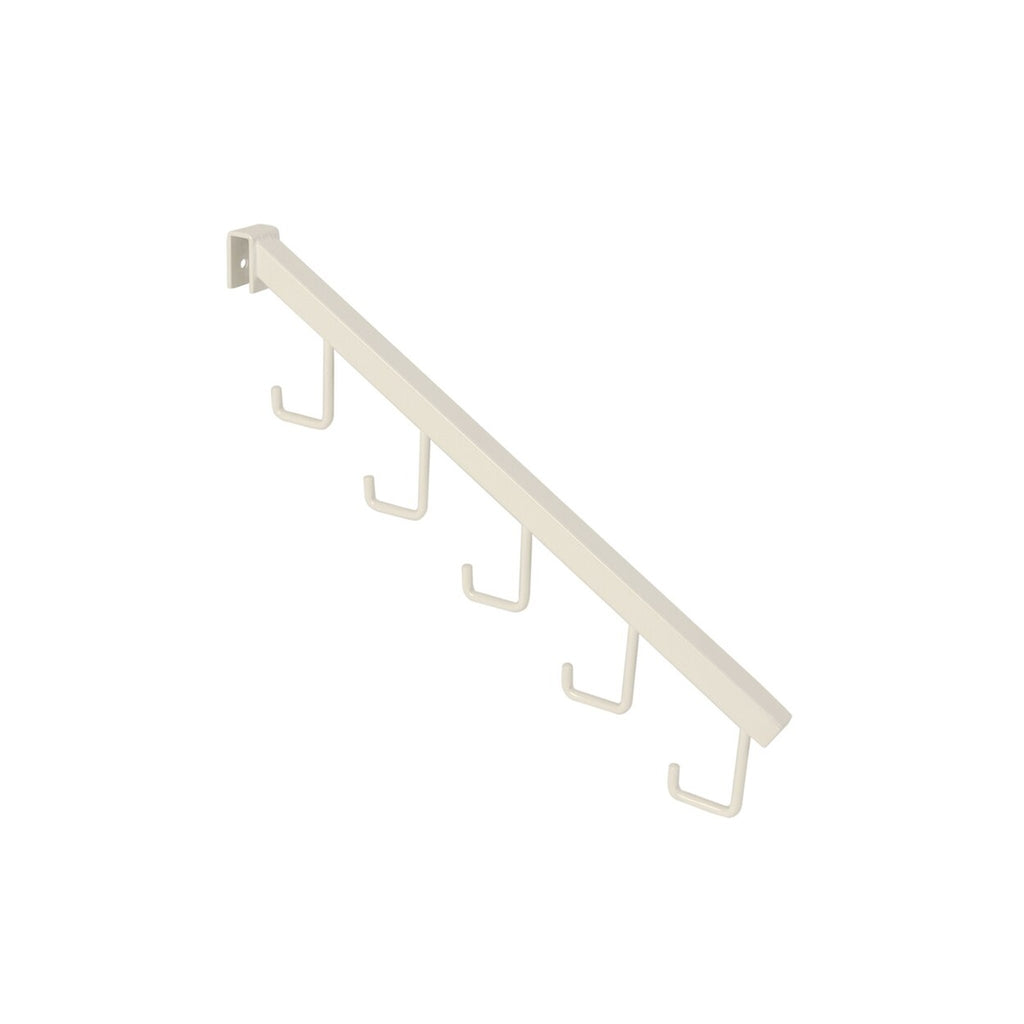 MAXe Backrail Angled Arm with 5 Hooks