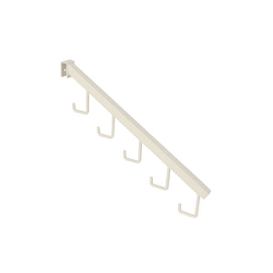 MAXe Backrail Angled Arm with 5 Hooks - L405