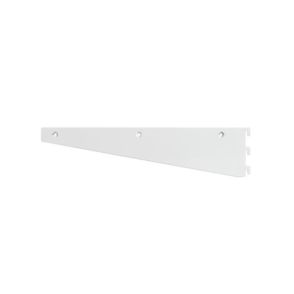 Maxe Shelf Bracket Heavy Duty Set With Screws & Tool 400 L X 3.0Mm Thick E6604BK