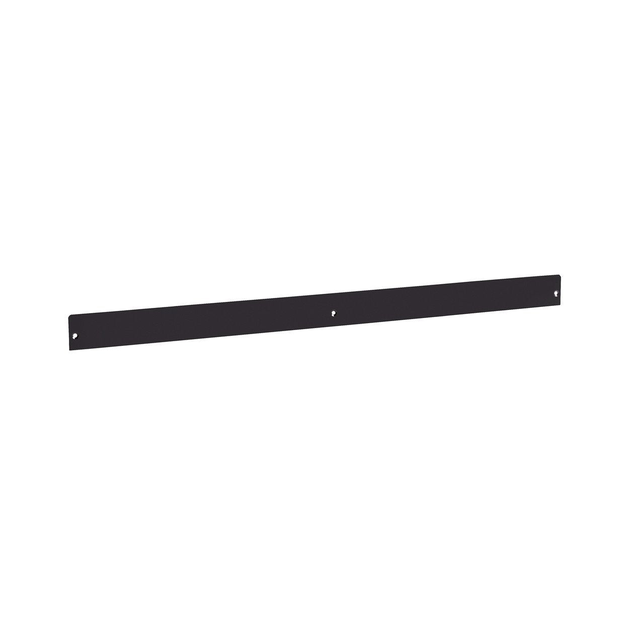 MAXe Shelf Lip 900mm Bay - W893 x H52 x T2.5 - Black Sand