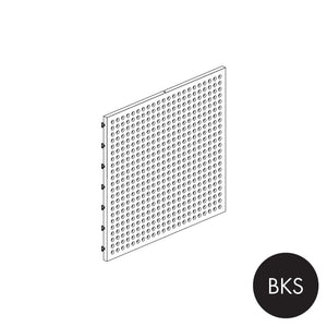 MAXe Metal Pegboard - Black Sand 