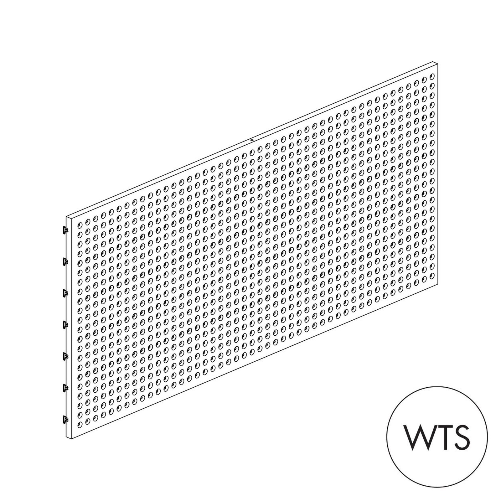 MAXe Metal Pegboard - White Sand 