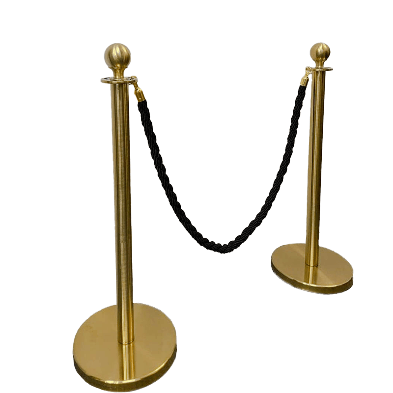 Queue Pole Base - H920 x Base 315mm DIA