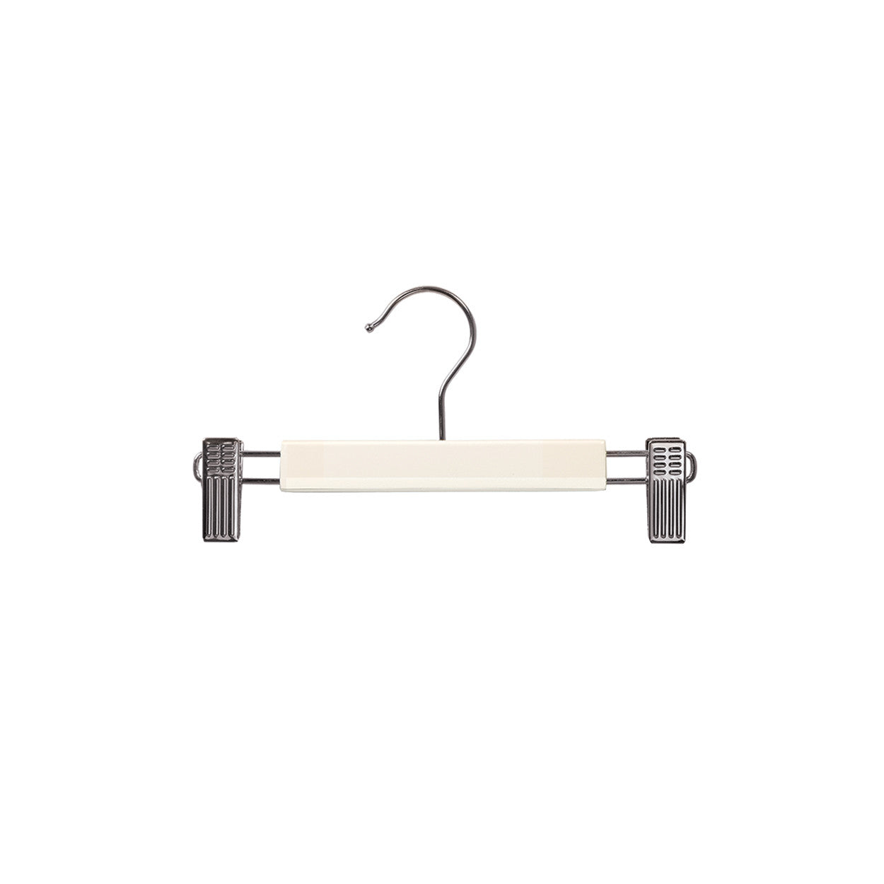 wooden baby clip hanger white