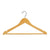 Wooden Hanger Slimline with Notches and Rails (H2640)