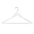 Wooden Hanger Slimline with Notches and Rails (H2640)
