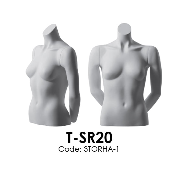 RENTAL European Made Female Torso With Hands (RENT3TORHA-1)
