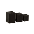 Acrylic Jewellery Plinth Set with 3 Nesting Pieces