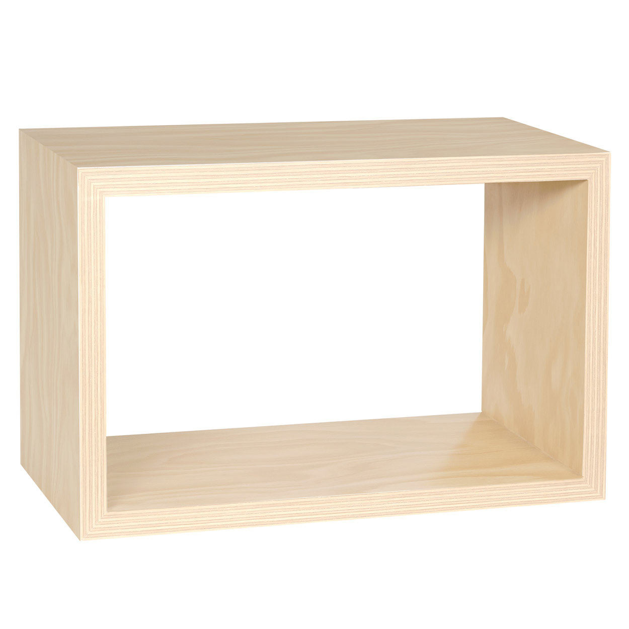 Hanging Wooden Display Cube - 600mm Bay - Ply