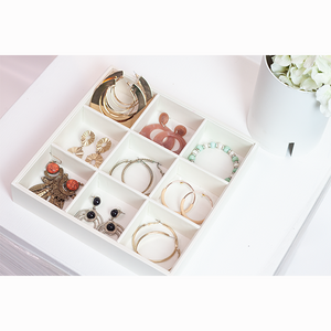 PU Leather Bangle Tray Display