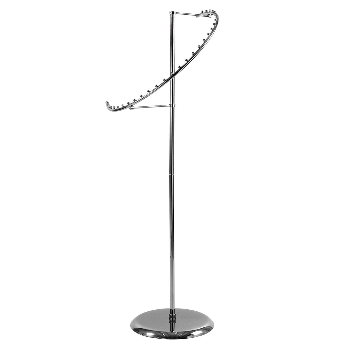 Spiral Clothes Rack on Round Base