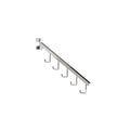 Twist Lock Angled Arm for 2-Way & 4-Way Clothes Racks with 5 Hooks