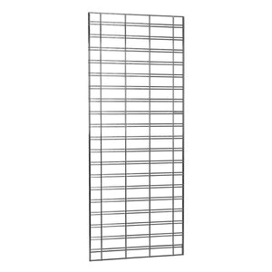 Slatwall Mesh Panel Medium - Chrome