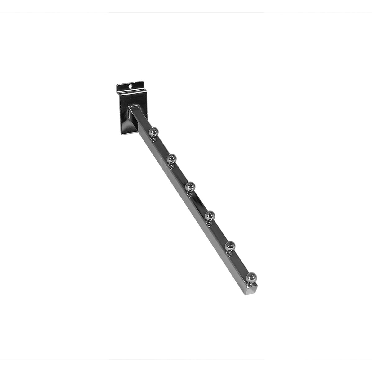 Slatwall Waterfall Arm with 6 Balls - L400