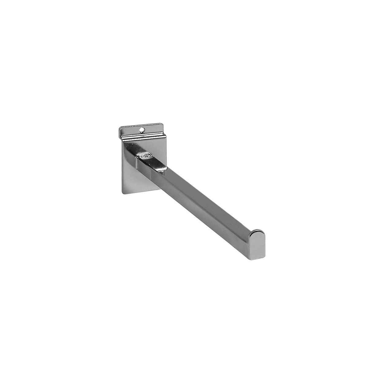 Slatwall Straight Arm - Chrome L300