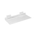 Slatwall Acrylic Shelf, 250Wx100D