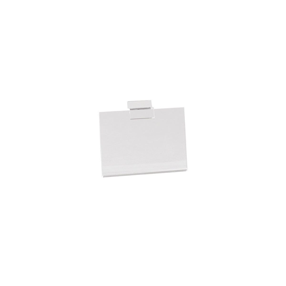 Slatwall Acrylic A6 Sign Display - W150 x H105