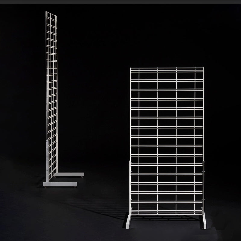 Slatwall Mesh Panel Legs Set For Freestanding Unit